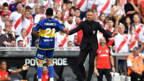 River vs. Boca en el Monumental, en febrero