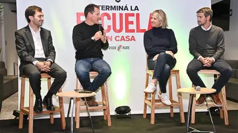 River lanzó "terminá la escuela en casa"