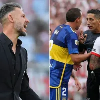 Martín Demichelis explicó por qué fue hasta el vestuario a buscar a Yael Falcón Pérez