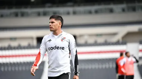 Agustín SantAnna llegó a River en febrero de 2024 y desde entonces solo jugó 106 minutos (FOTO: INSTAGRAM/ @agu.santanna)