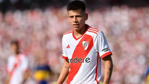 Echeverri la rompió ante Boca.