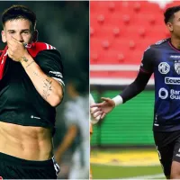 El día de los pibes en la Copa Libertadores: Franco Mastantuono y Kendry Páez hicieron golazos a sus 16 años