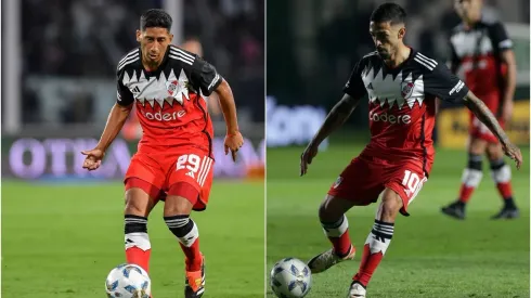 Aliendro y Lanzini, los dos que se desatacaron en Asunción.