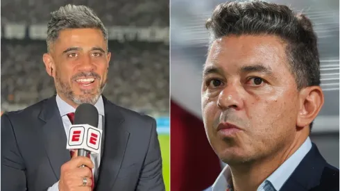 Federico Bulos y Marcelo Gallardo.