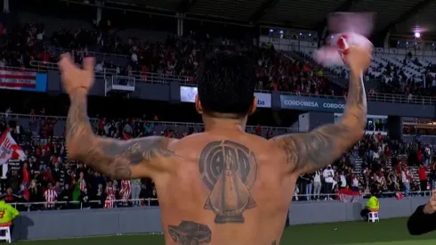 Enzo Pérez festejó otra vez contra Boca y los hinchas de River enloquecieron.