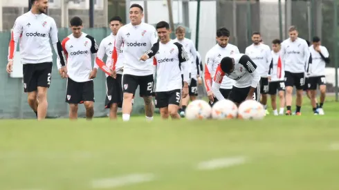 Un juvenil se entrenó con primera