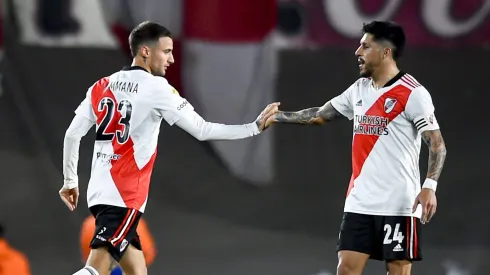 Mammana y Enzo, de compañeros en River a rivales en la final de la Copa de la Liga.