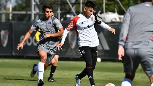 El Diablito jugó el segundo de los amistosos frente a Tigre en River Camp.