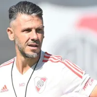 Con algunas dudas, Martín Demichelis prepara el posible once de River vs. Nacional
