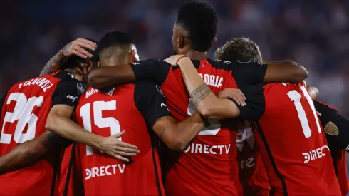 Los goles de River frente a Nacional en Montevideo,