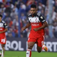 Miguel Ángel Borja explotó contra el árbitro Anderson Daronco con una fuerte frase tras Nacional vs River