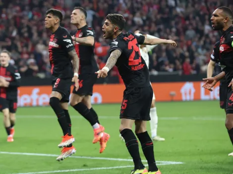 Palacios se metió en la final de la Europa League con Bayer Leverkusen