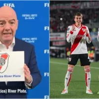 El presidente de la FIFA, Gianni Infantino, le dio la bienvenida a River al Mundial de Clubes 2025