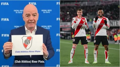 Gianni Infantino le dio la bienvenida a River al Mundial de Clubes 2025.
