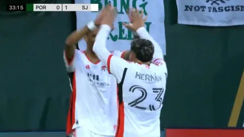 El ex delantero de River marcó otro golazo en la MLS.