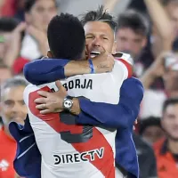 Martín Demichelis llenó de elogios a Miguel Borja por su partidazo ante Belgrano