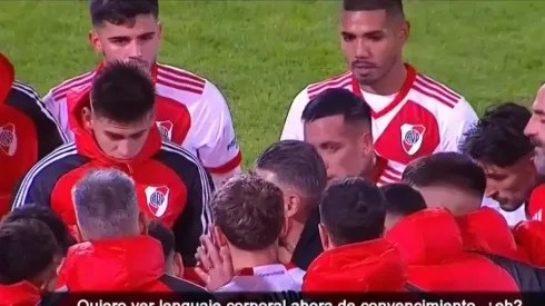 La arenga de Demichelis antes de la tanda de penales: "Olvídense de todo"