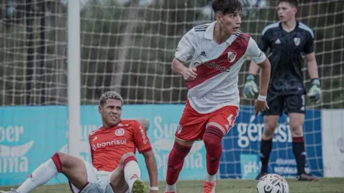 Martín Lucero, el juvenil de River que se fue a préstamo a Colo Colo (FOTO: INSTAGRAM/ @martinlucero0).