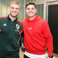 Lucas Beltrán anticipó la posible dupla con Julián Álvarez en los Juegos Olímpicos: \'Sería hermoso\'