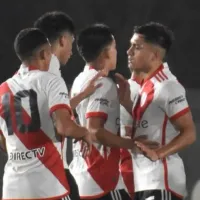 Con doblete de Ruberto, la Reserva de River goleó a Defensa y Justicia y se metió en semifinales