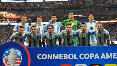 Los once de Argentina que enfrentaron a Canadá. (Foto: @Argentina).