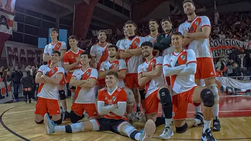 En Modo Oso: así festejó River el triunfo superclásico (@RiverClub1901).