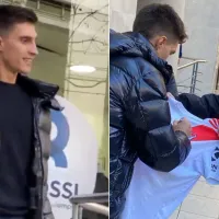 Federico Gattoni: cinco horas de revisión médica, firma de autógrafos y cuándo sería la presentación oficial en River