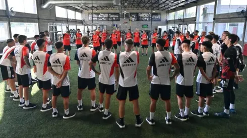 River vuelve a entrenarse.