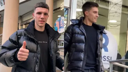 Tras firmar sus contratos, Gattoni y Carboni se sumaron a la pretemporada.