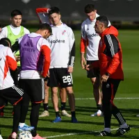 Exclusivo: las primeras fotos de Carboni y Gattoni en la práctica de River