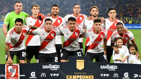 La formación de River ante Millonarios.