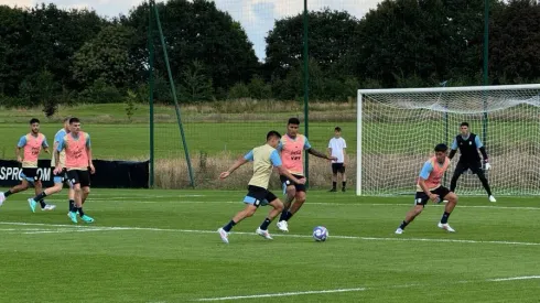 La Selección Sub 23 se prepara para el debut.