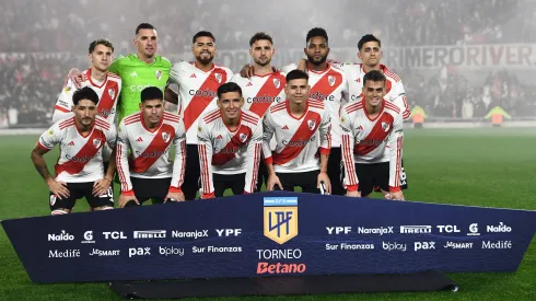 La probable formación de River vs. Lanús.