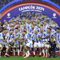 Valentín Carboni, el jugador de la Selección Argentina que fue a ver a River vs. Lanús