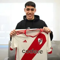 Santiago Lencina, la joya de la Reserva de River que firmó su primer contrato