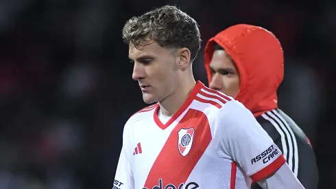 Facundo Colidio encendió las alarmas en River luego de una lesión muscular.