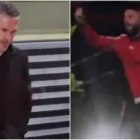 Quién es el hincha de River que insultó a Martín Demichelis y en la cara le exigió que deje su cargo