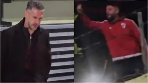 Un hincha de River insultó a Martín Demichelis tras la dura derrota ante Godoy Cruz y le pidió que deje su cargo.
