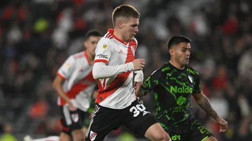 Mastantuono, autor de un golazo en el final.