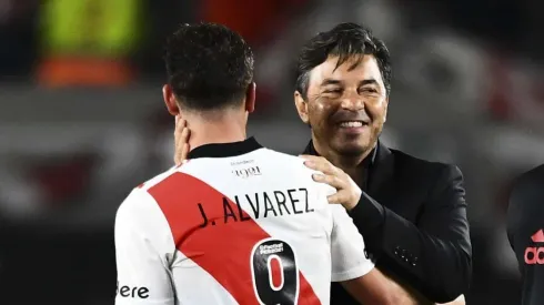 Julián Álvarez habló de Gallardo.