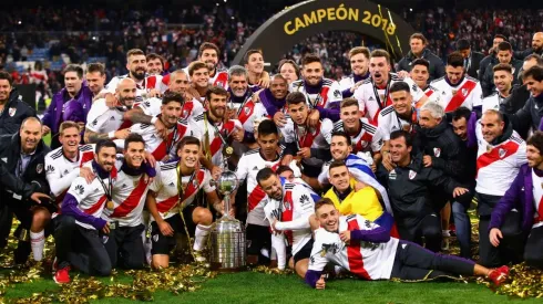 El campeón en Madrid que alienta a River desde Europa.