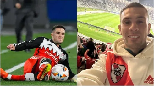Nicolás Bustos cumplió un "sueño" al ver debutar a su hermano Fabricio en River (FOTO: INSTAGRAM, @nicobustos9).