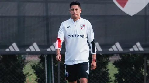 Maxi Meza fue convocado y hará su debut ante Gimnasia. (Foto: Prensa River).