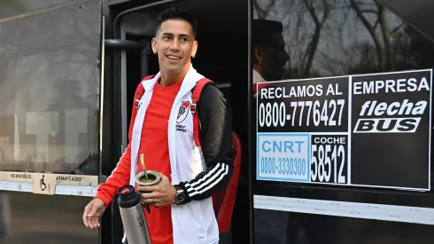 Maximiliano Meza debutó con la camiseta de River.