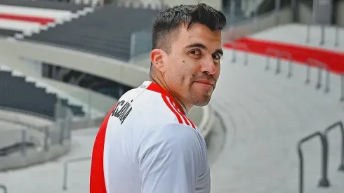 Marcos Acuña, con dorsal confirmado en River.