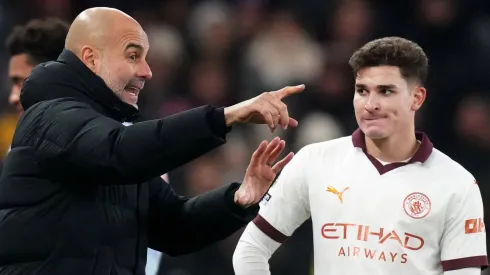 Guardiola dijo qué había pensado acerca de una posible salida de Julián del City.