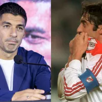 Luis Suárez habló maravillas de Enzo Francescoli al anunciar su retiro de la Selección de Uruguay