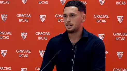 Lucas Ocampos habló de River.