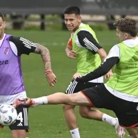 El grito de Marcelo Gallardo a Santiago Simón en el entrenamiento de River: \'Vale un gol\'