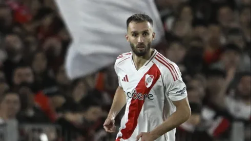 Germán Pezzella pidió el cambio. Foto: LPM / Diego Haliasz.